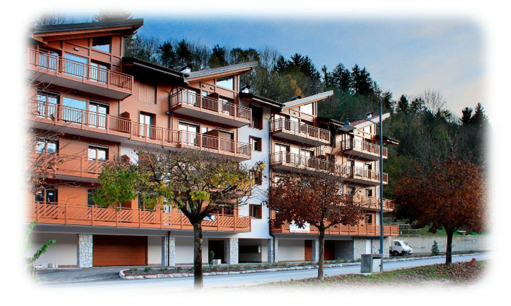 Residenza Finestra Sul Parco Apartman Comano Terme Kültér fotó